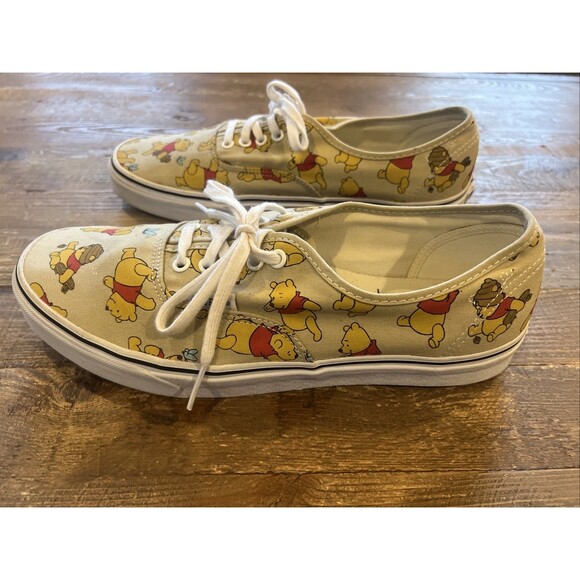 Vans Authentic Disney Winnie Pooh Bear All Over Print Sz Men’s 11.5 EUC main image 6